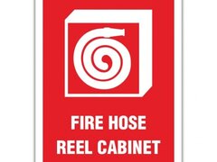 FIRE HOSE REEL CABINET SIGN